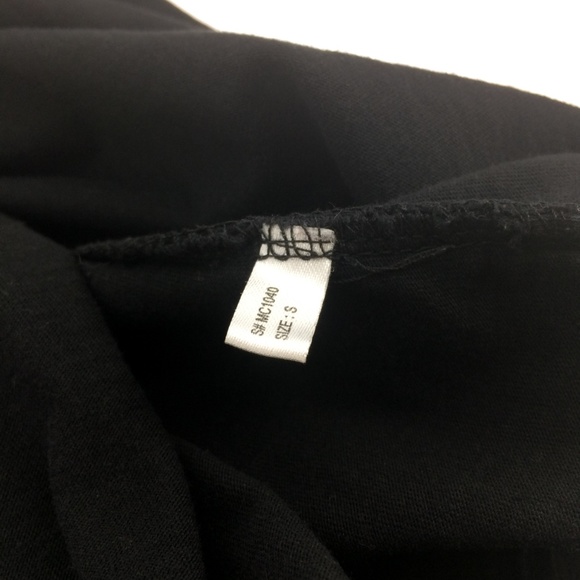 AMOEBA MUSIC Gold on Black Limited Edition Logo Short Sleeve T-Shirt Size S - Picture 8 of 8